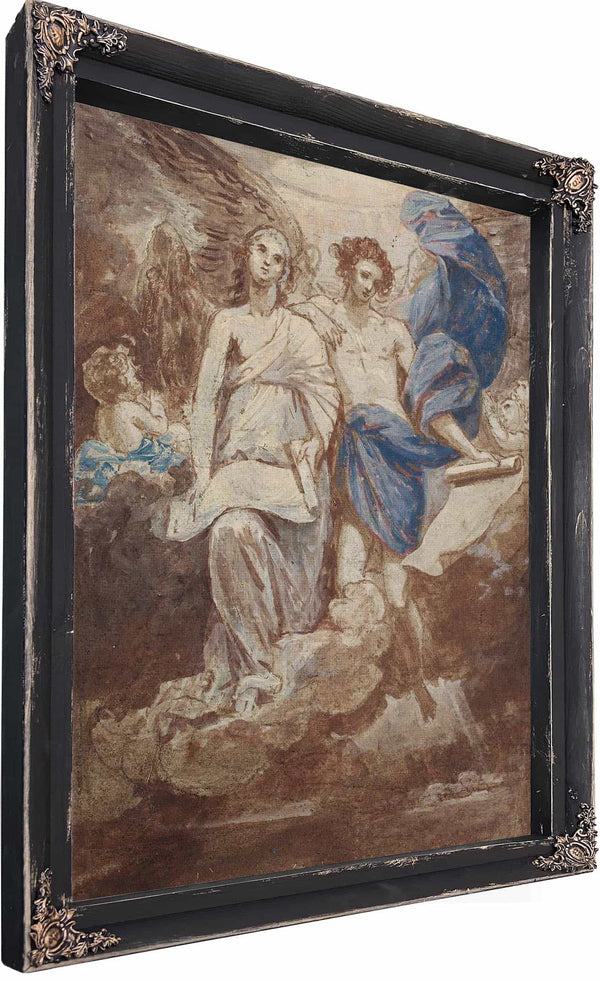 Study For A Painting Of The Angels Appearing To The Shepherds 1774 By Benjamin West