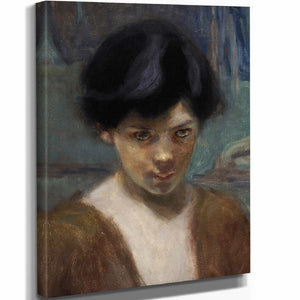 Study Head Of A Boy By Alice Pike Barney