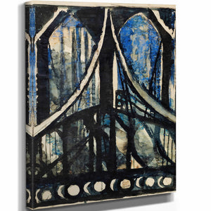 Joseph Stella Study Of The Brooklyn Bridge By Joseph Stella