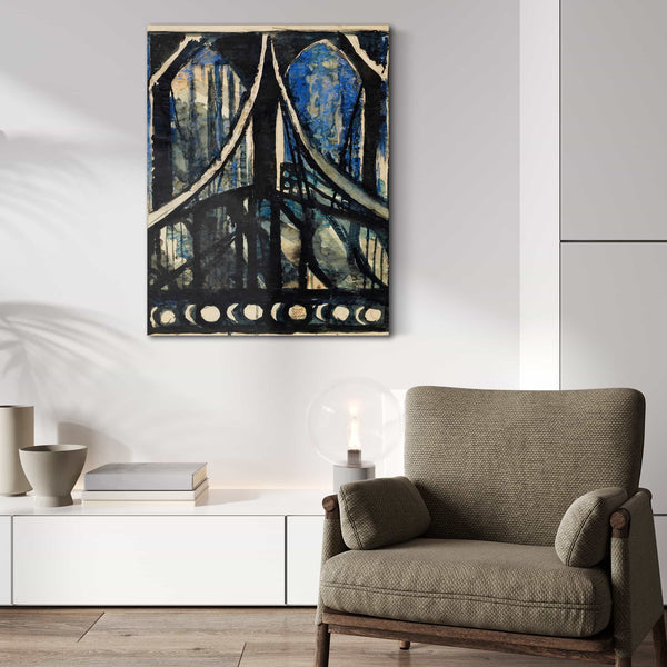 Joseph Stella Study Of The Brooklyn Bridge By Joseph Stella