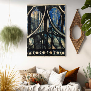 Joseph Stella Study Of The Brooklyn Bridge By Joseph Stella