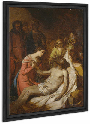 Study Of The Lamentation On The Dead Christ By Benjamin West