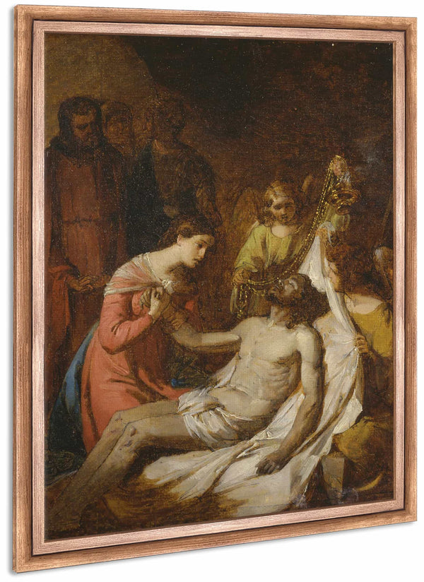 Study Of The Lamentation On The Dead Christ By Benjamin West