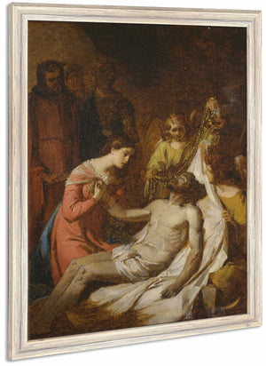 Study Of The Lamentation On The Dead Christ By Benjamin West