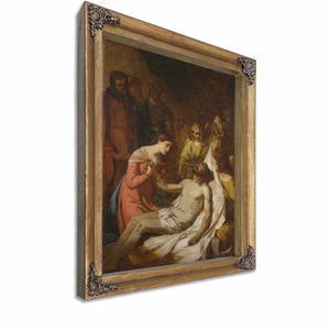 Study Of The Lamentation On The Dead Christ By Benjamin West