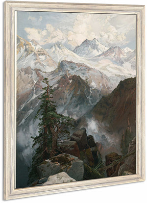 Summit Of The Sierras Nevada By Thomas Moran 1