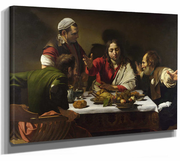 Caravaggio Supper At Emmaus By Caravaggio