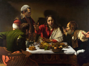 Caravaggio Supper At Emmaus By Caravaggio