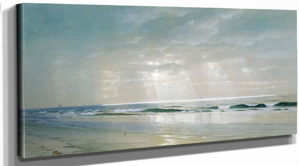 William Trost Richards Surf By William Trost Richards