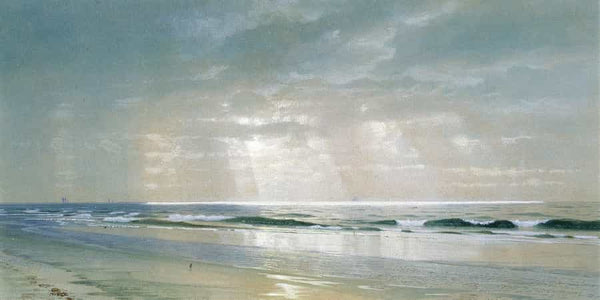 William Trost Richards Surf By William Trost Richards