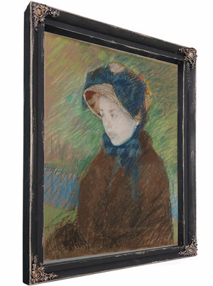 Susan In A Straw Bonnet By Mary Cassatt