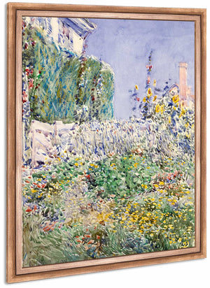 Thaxters Garden By Childe Hassam