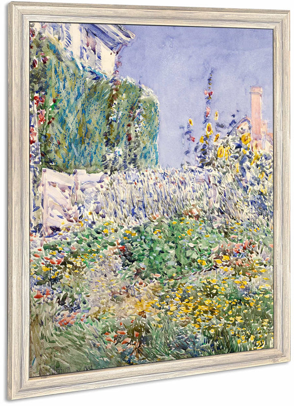 Thaxters Garden By Childe Hassam