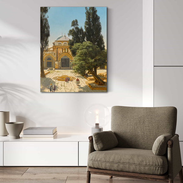 Carl Cowen Schirm The Al Aqsa Mosque Jerusalem By Carl Cowen Schirm