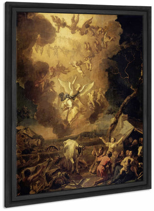 The Annunciation To The Shepherds By Abraham Hondius