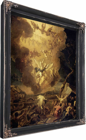 The Annunciation To The Shepherds By Abraham Hondius