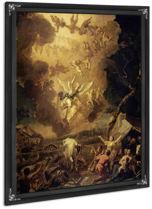 The Annunciation To The Shepherds By Abraham Hondius