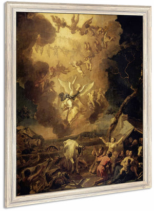 The Annunciation To The Shepherds By Abraham Hondius