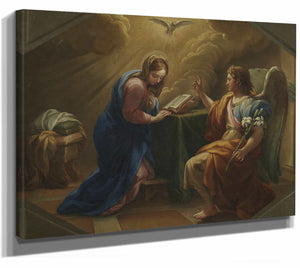 Agostino Masucci The Annunciation By Agostino Masucci