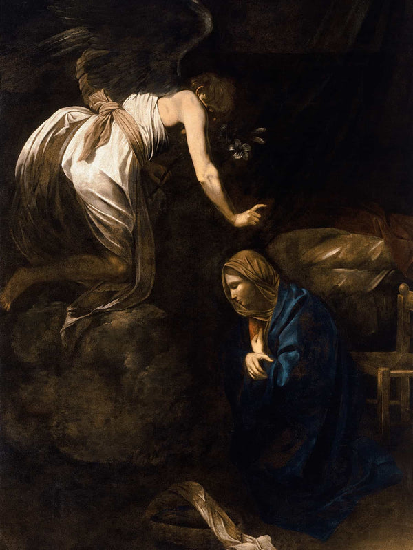 Caravaggio The Annunciation By Caravaggio