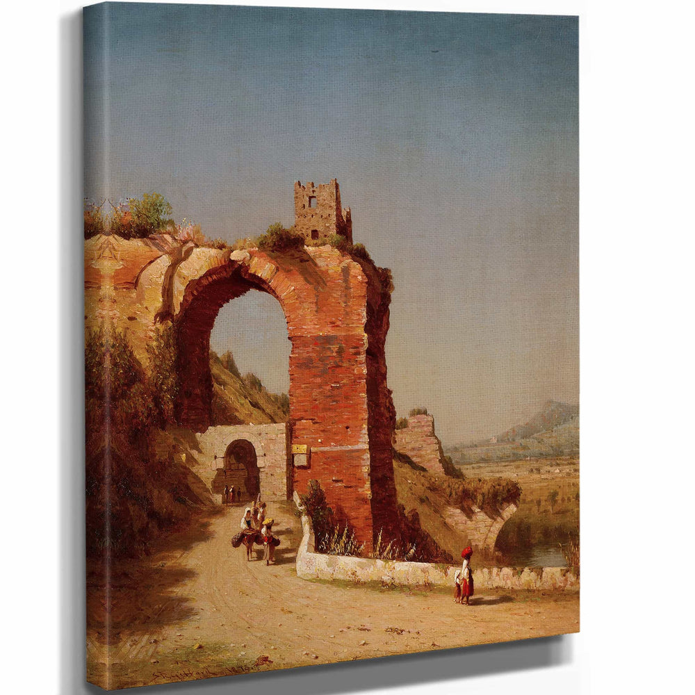 Sanford Robinson Gifford The Arch Of Nero At Tivoli By Sanford Robinson Gifford