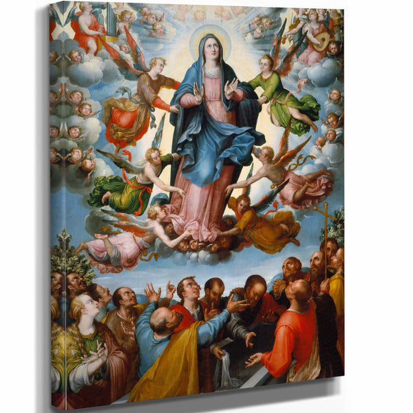 Alonso Lopez De Herrera The Assumption Of The Virgin By Alonso Lopez De Herrera