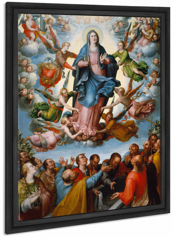 The Assumption Of The Virgin By Alonso Lopez De Herrera