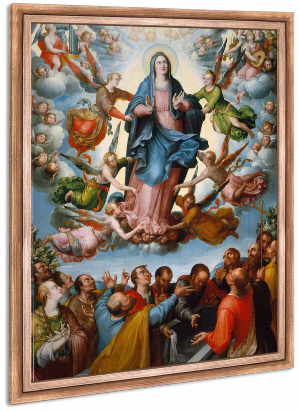 The Assumption Of The Virgin By Alonso Lopez De Herrera