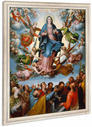 The Assumption Of The Virgin By Alonso Lopez De Herrera