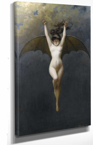 Albert Joseph Penot The Bat Woman By Albert Joseph Penot