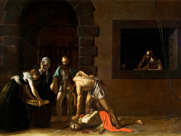 Caravaggio The Beheading Of St John The Baptist By Caravaggio