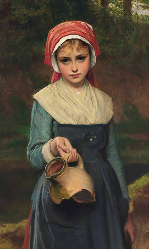 Charles Sillem Lidderdale The Broken Pitcher By Charles Sillem Lidderdale