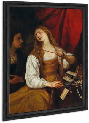 The Conversion Of Mary Magdalene By Giovanni Andrea De Ferrari