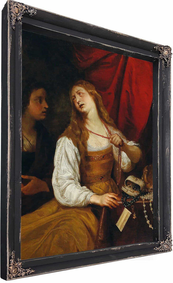 The Conversion Of Mary Magdalene By Giovanni Andrea De Ferrari