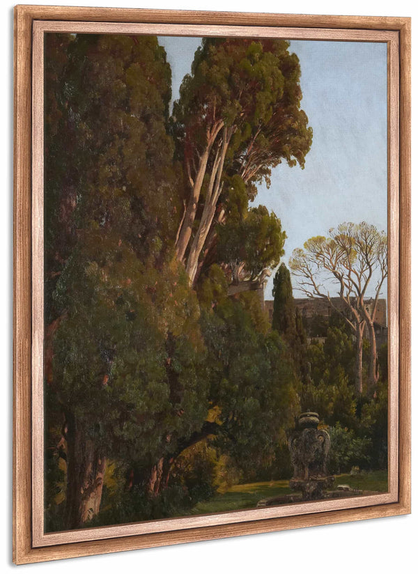 The Cypresses At The Villa Deste At Tivoli By Worthington Whittredge