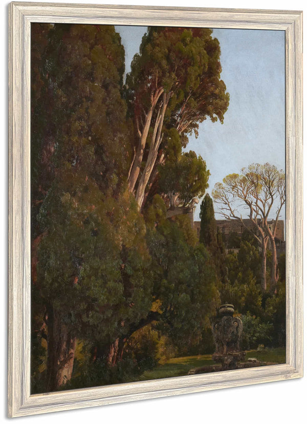 The Cypresses At The Villa Deste At Tivoli By Worthington Whittredge