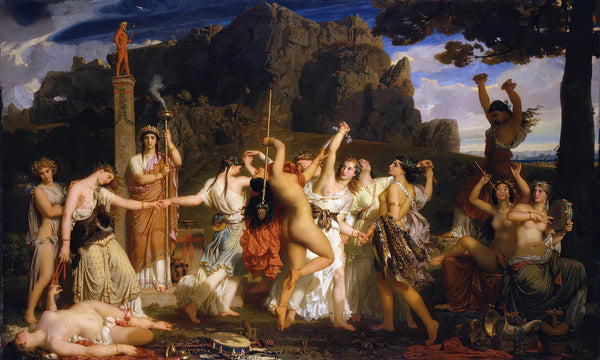 Charles Gleyre The Dance Of The Bacchantes By Charles Gleyre