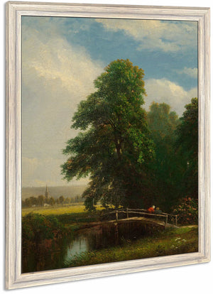 The Darent River Kent England By Sanford Robinson Gifford