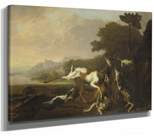 Abraham Hondius The Deer Hunt By Abraham Hondius