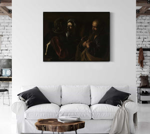 Caravaggio The Denial Of Saint Peter By Caravaggio