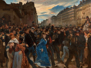 Alfred Dehodencq The Departure Of Mobiles In July 1870 By Alfred Dehodencq