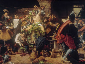 Antonio Fabres The Drunkards By Antonio Fabres