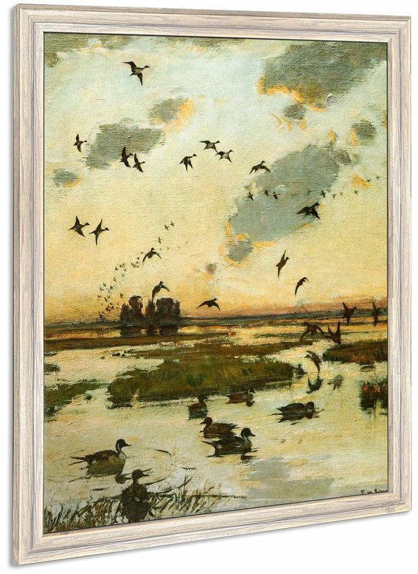 The Duck Marsh By Frank Weston Benson