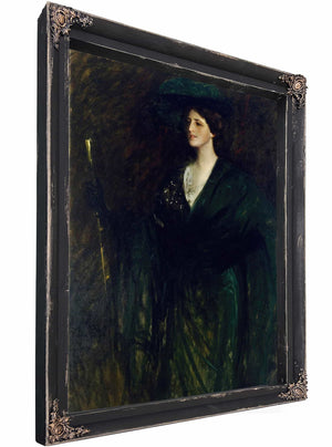 The Emerald Lady By William Merritt Chase