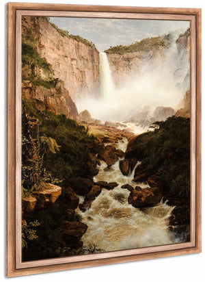 The Falls Of The Tequendama Near Bogota New Granada By Frederic Edwin Church