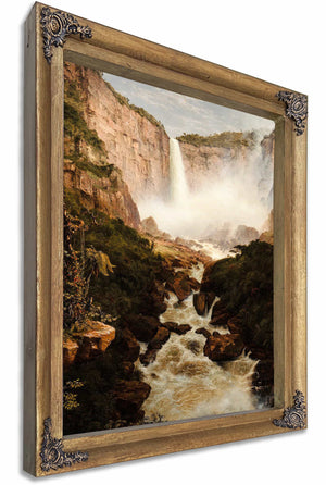 The Falls Of The Tequendama Near Bogota New Granada By Frederic Edwin Church