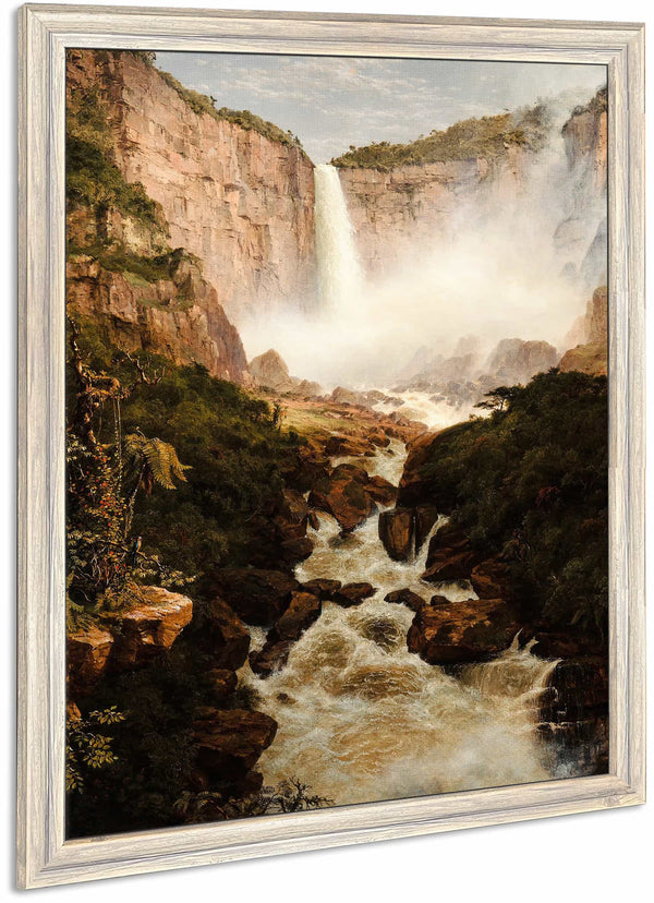 The Falls Of The Tequendama Near Bogota New Granada By Frederic Edwin Church