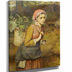 Charles Sillem Lidderdale The Fern Gatherer By Charles Sillem Lidderdale