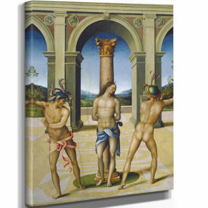 Bacchiacca The Flagellation Of Christ By Bacchiacca