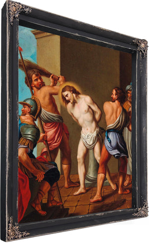 The Flagellation Of Christ By Bolognese School